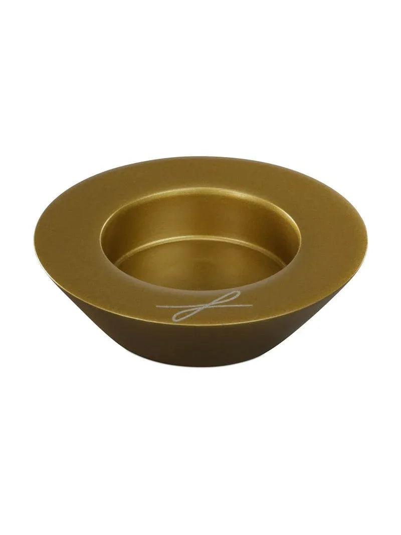 Kerzenleuchter goldfarben für KerzenD 5cm - WikaKerzen