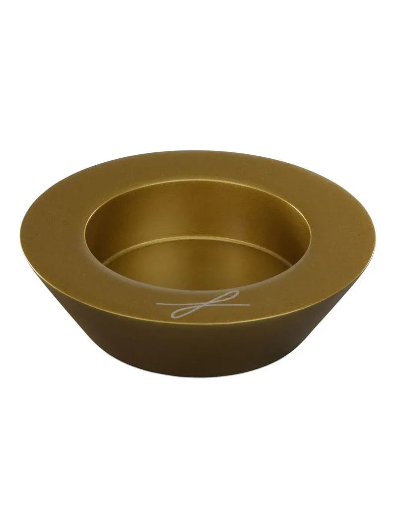 Kerzenleuchter goldfarben für KerzenD 6cm - WikaKerzen