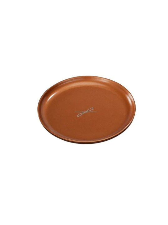 Kerzenteller rotgoldfarben, D 10cm - WikaKerzen