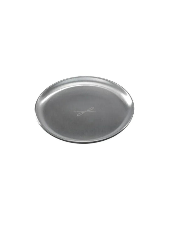 Kerzenteller silberfarben, D 10cm - WikaKerzen