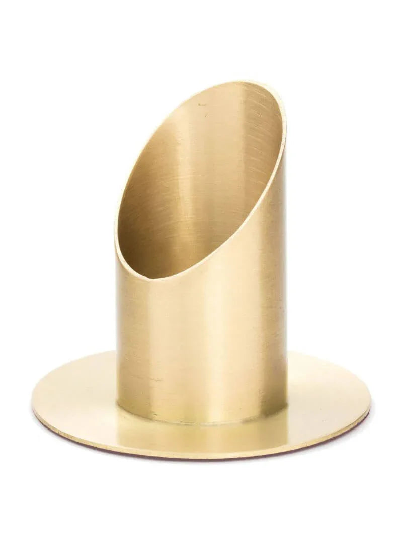 Kerzenleuchter goldfarben für KerzenD 3cm - WikaKerzen