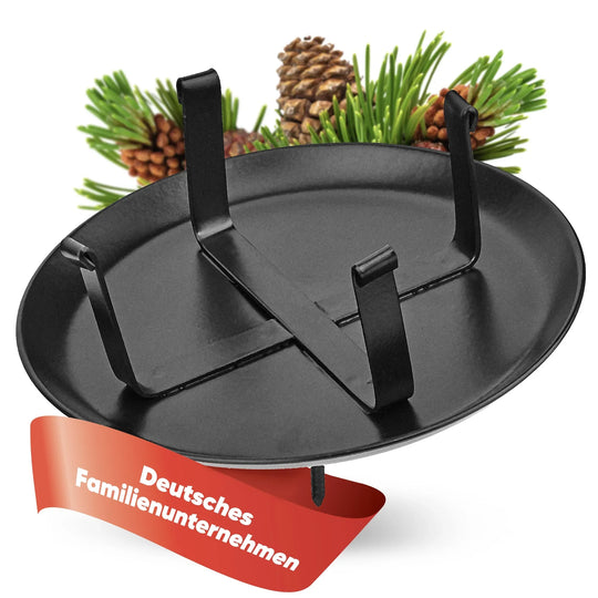 Kerzenstecker Adventskranz – Set ohne Dorn für Kerzen bis Ø 8 cm - WikaKerzen