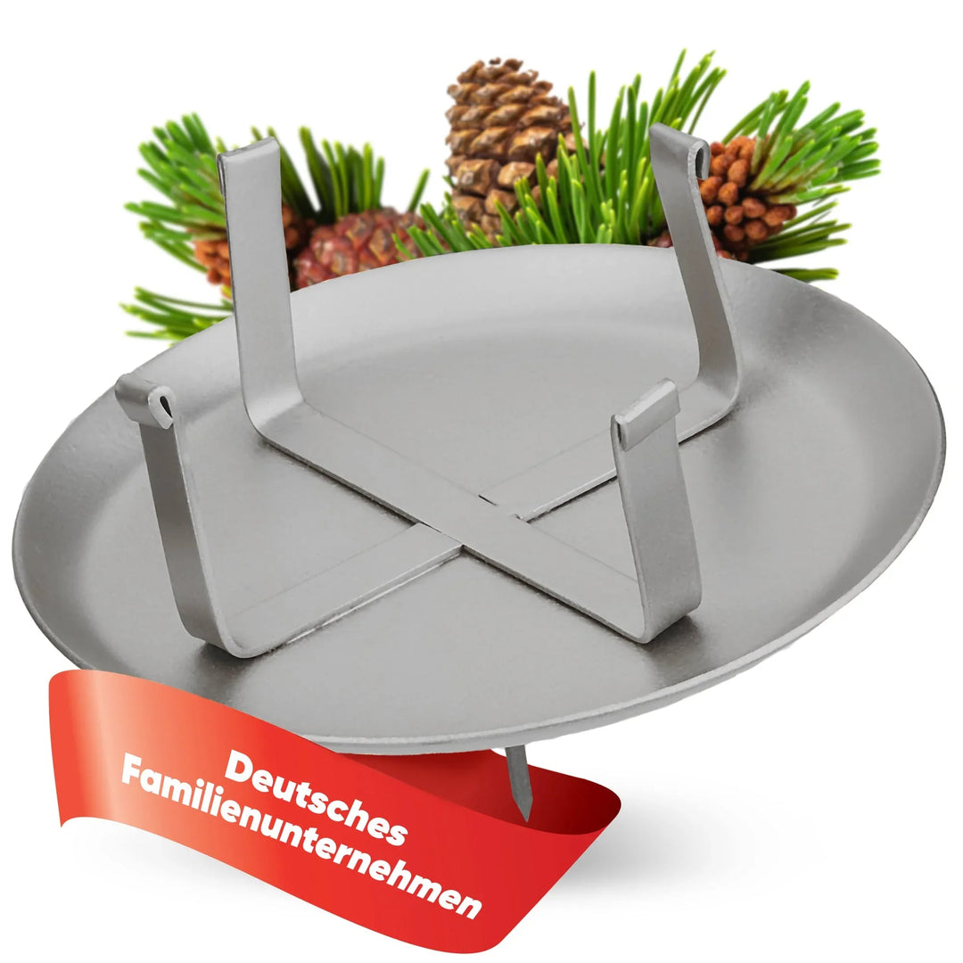 Kerzenstecker Adventskranz – Set ohne Dorn für Kerzen bis Ø 8 cm - WikaKerzen