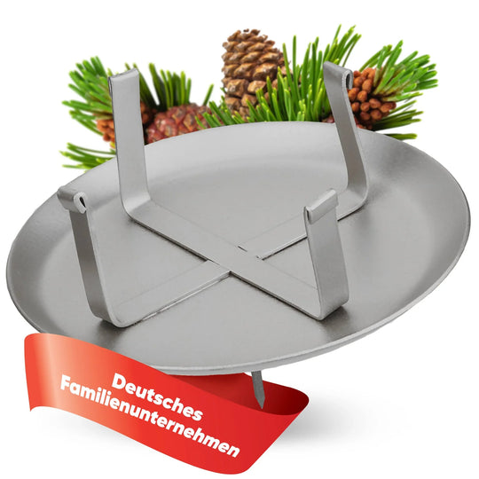 Kerzenstecker Adventskranz – Set ohne Dorn für Kerzen bis Ø 8 cm - WikaKerzen