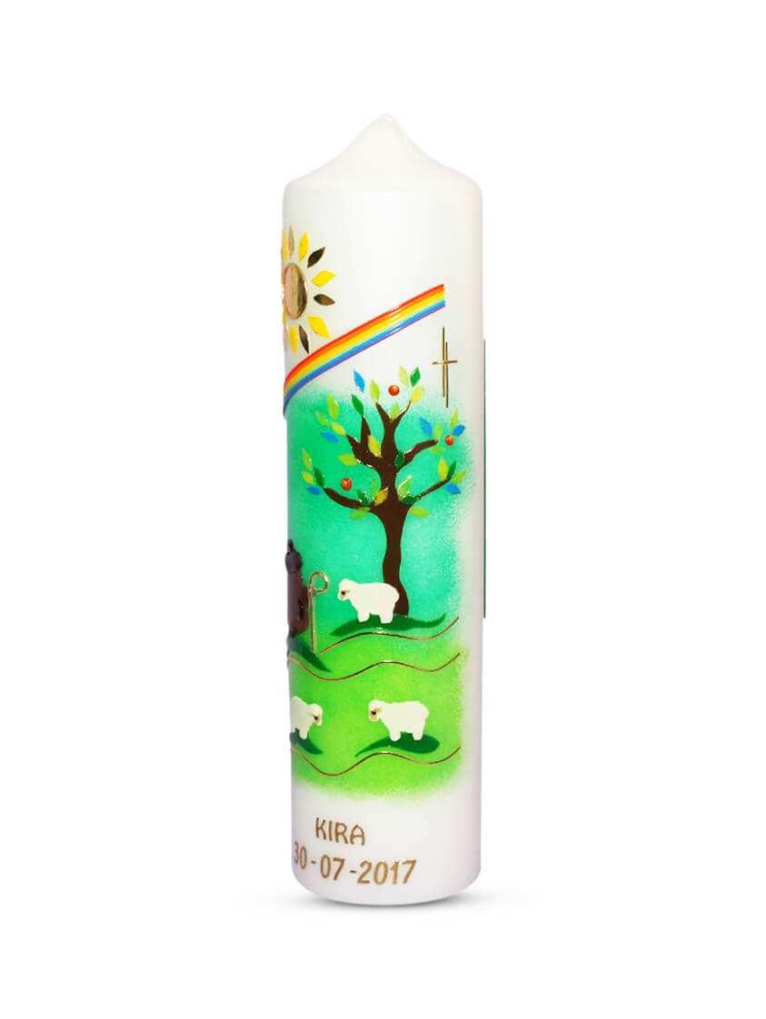 Taufkerze " Hirte " - WikaKerzen