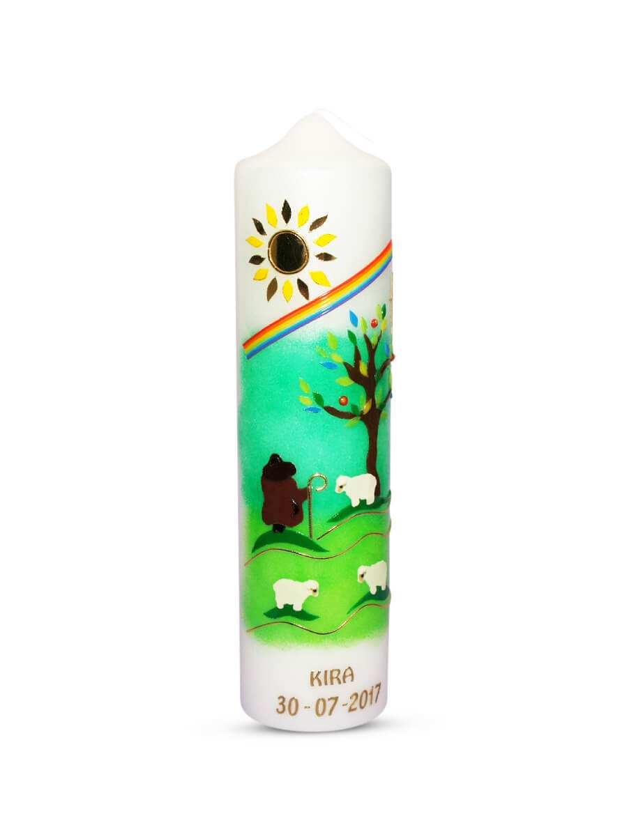 Taufkerze " Hirte " - WikaKerzen