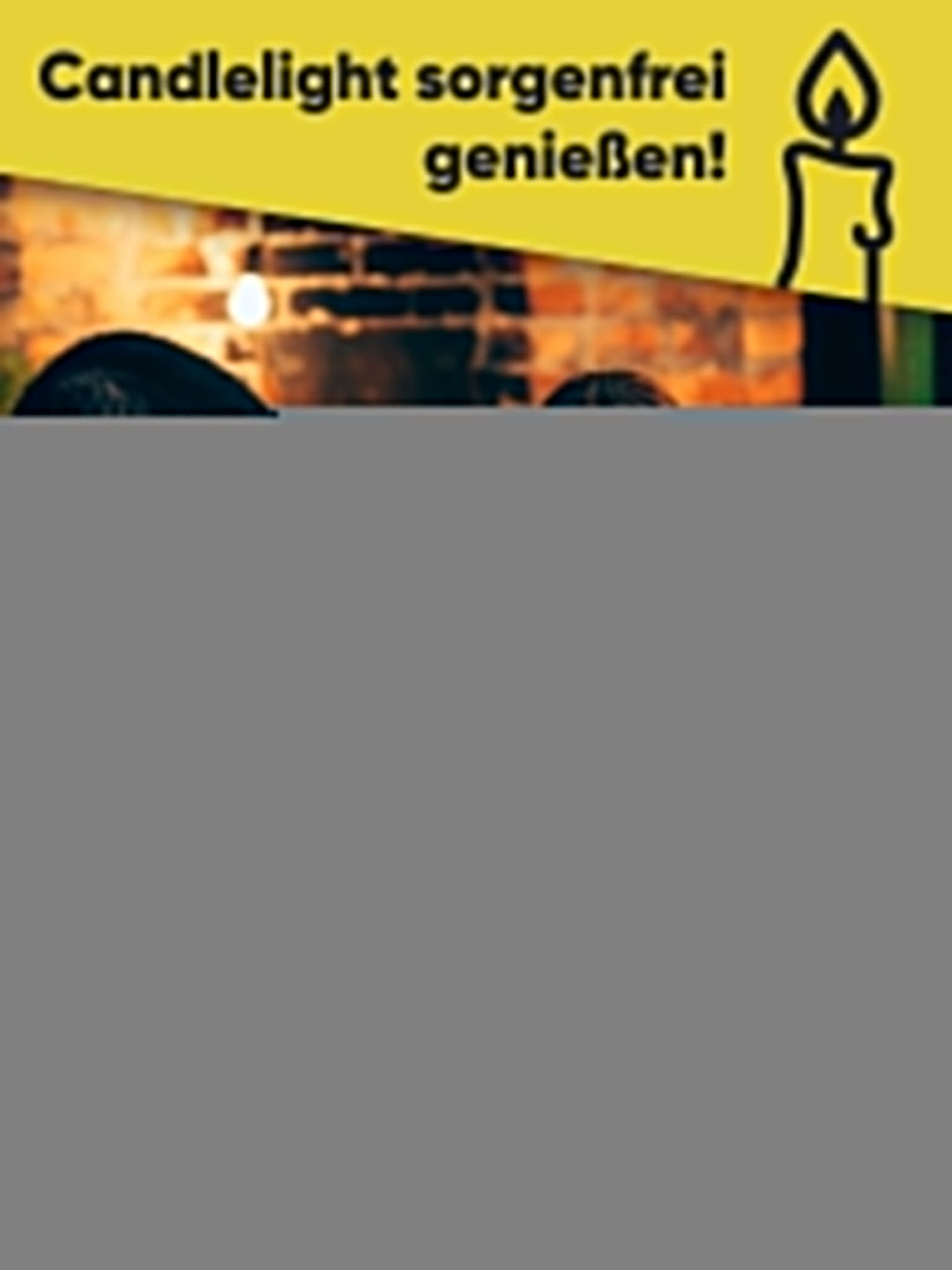 Kerzen-Tropfenfänger , Tropfschutz für Spitzkerzen - WikaKerzen